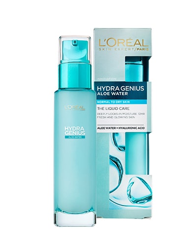 moisturizer normal to sensitive skin hydra genius packshot box front